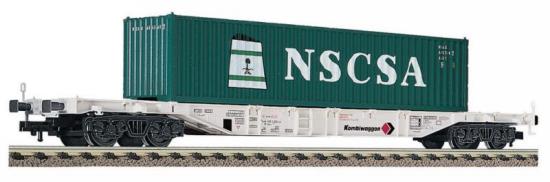 Container and exchange container car type Sgss-y703<br /><a href='images/pictures/Fleischmann/5255.jpg' target='_blank'>Full size image</a>